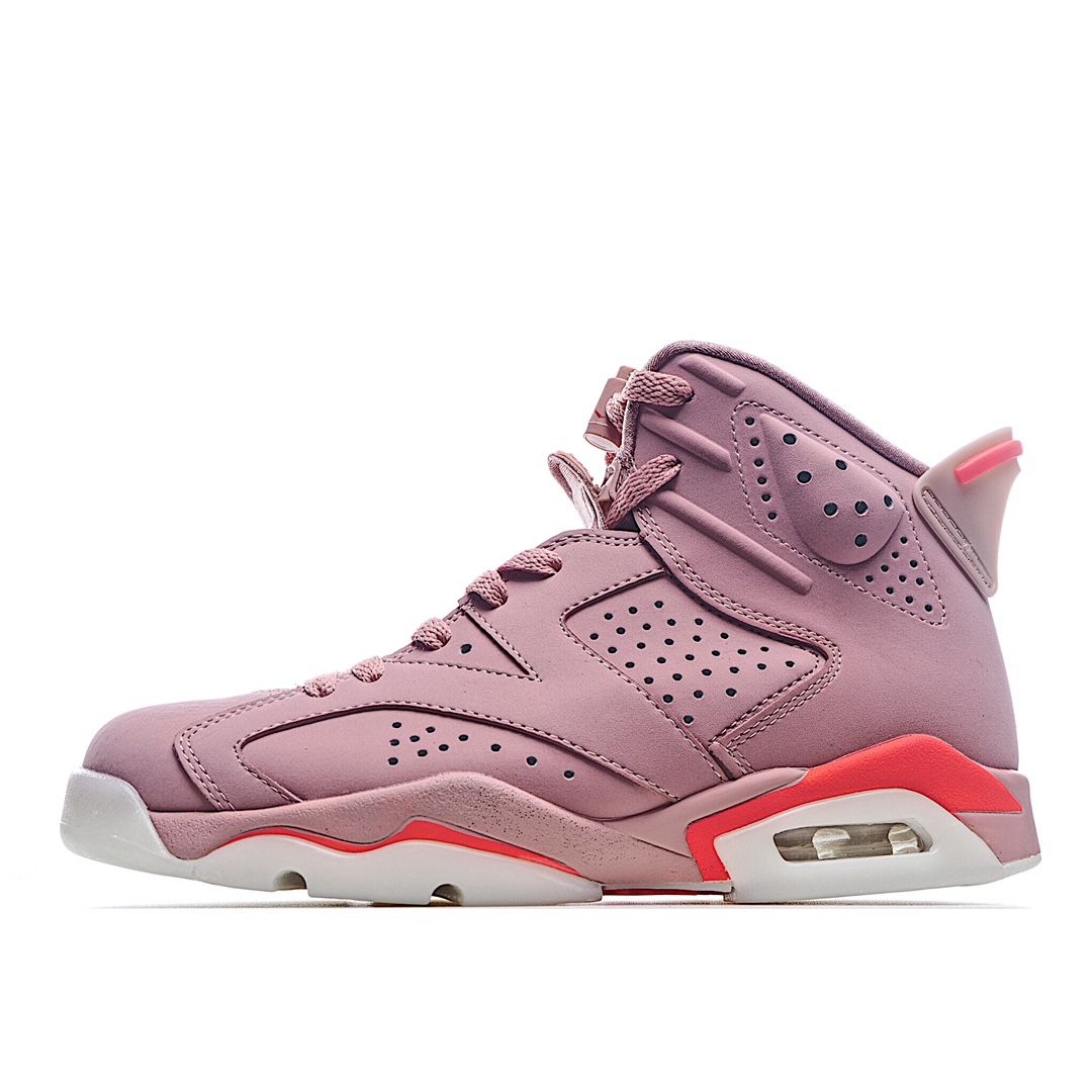 Air Jordan 6 x Aleali May AJ6乔6 脏粉 女神粉 CI0550- F5 0 该款由著名设计师Aleali May为女孩们专门打造的”樱花”色系 AJ联名款 也属于NRG限量配色