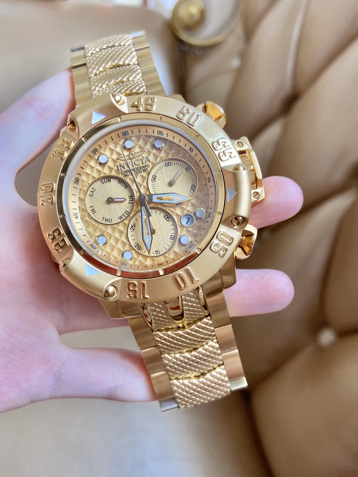 “Invicta Invertiatic Men’s Watch: Unique Design, Imported Heart, Super-Silent Mineral Mirrors” - 图片 2