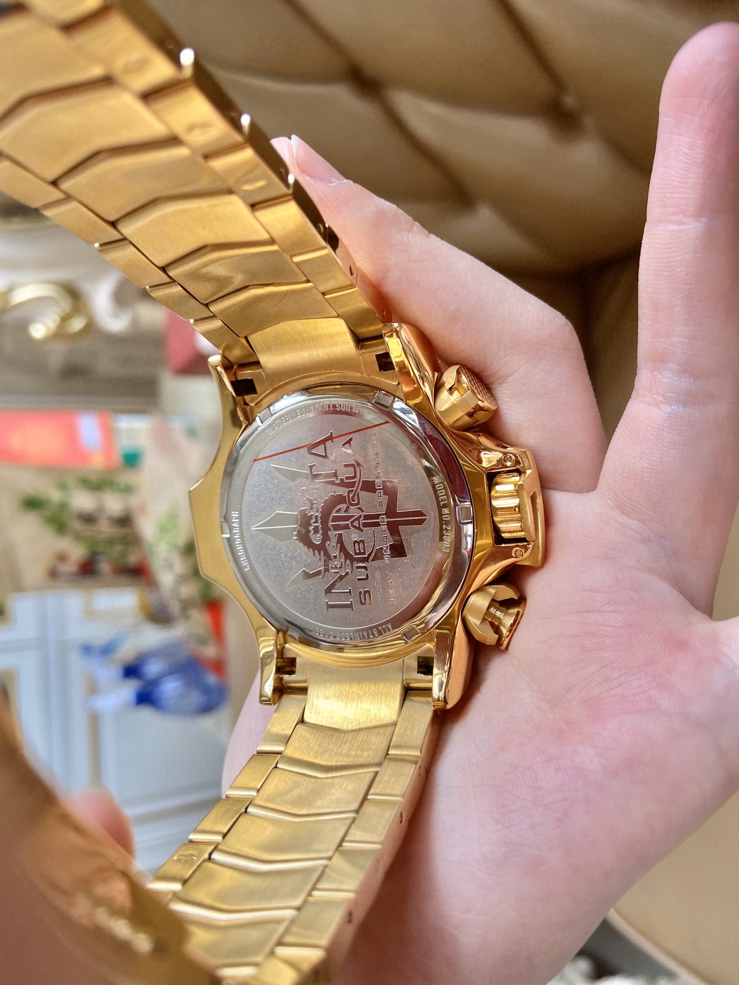 “Invicta Invertiatic Men’s Watch: Unique Design, Imported Heart, Super-Silent Mineral Mirrors” - 图片 7