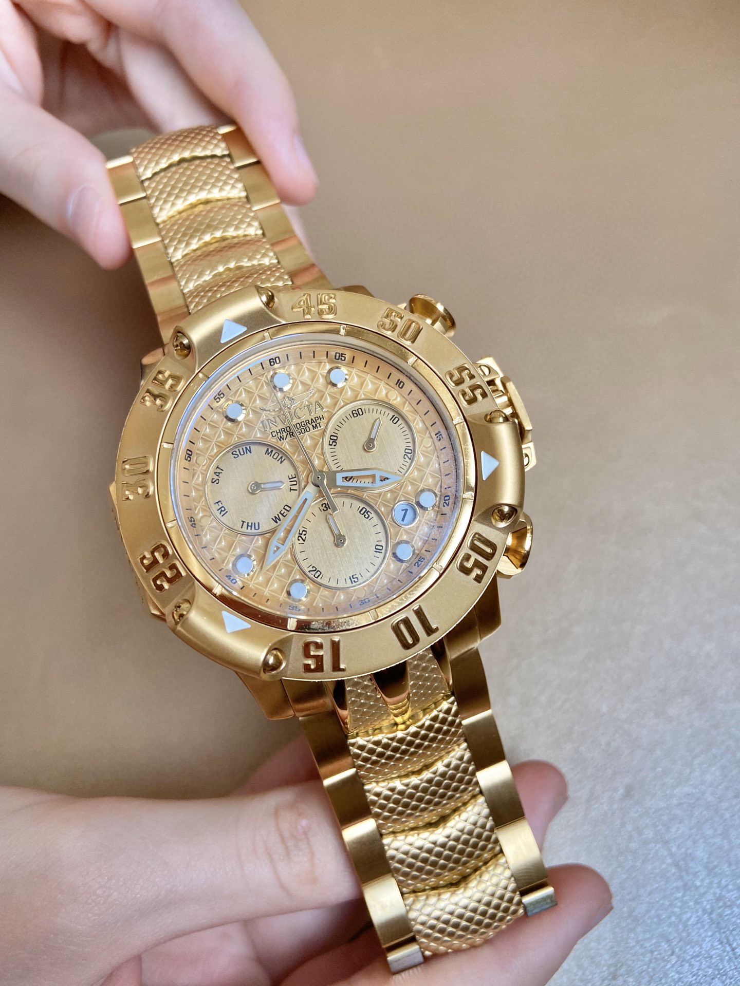 “Invicta Invertiatic Men’s Watch: Unique Design, Imported Heart, Super-Silent Mineral Mirrors” - 图片 3