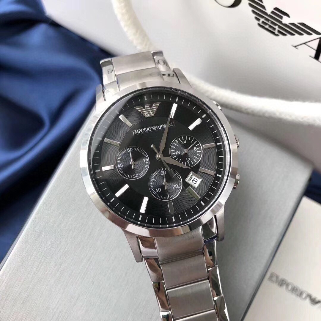 Exclusive Amani Armani Watches with Mineral Glass and Steel Design - 图片 5