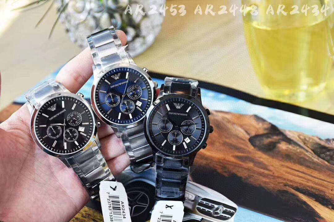 Exclusive Amani Armani Watches with Mineral Glass and Steel Design - 图片 6