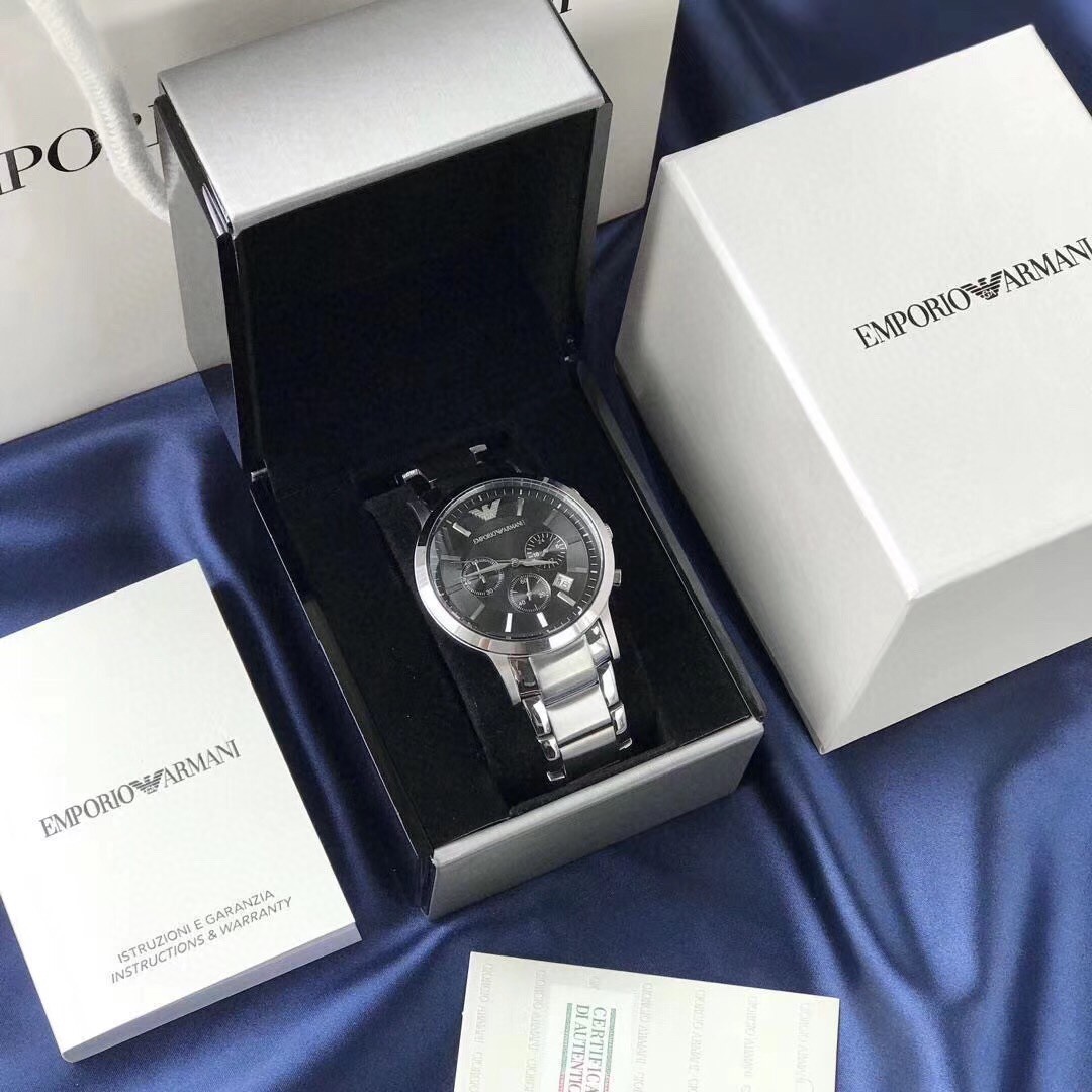 Exclusive Amani Armani Watches with Mineral Glass and Steel Design