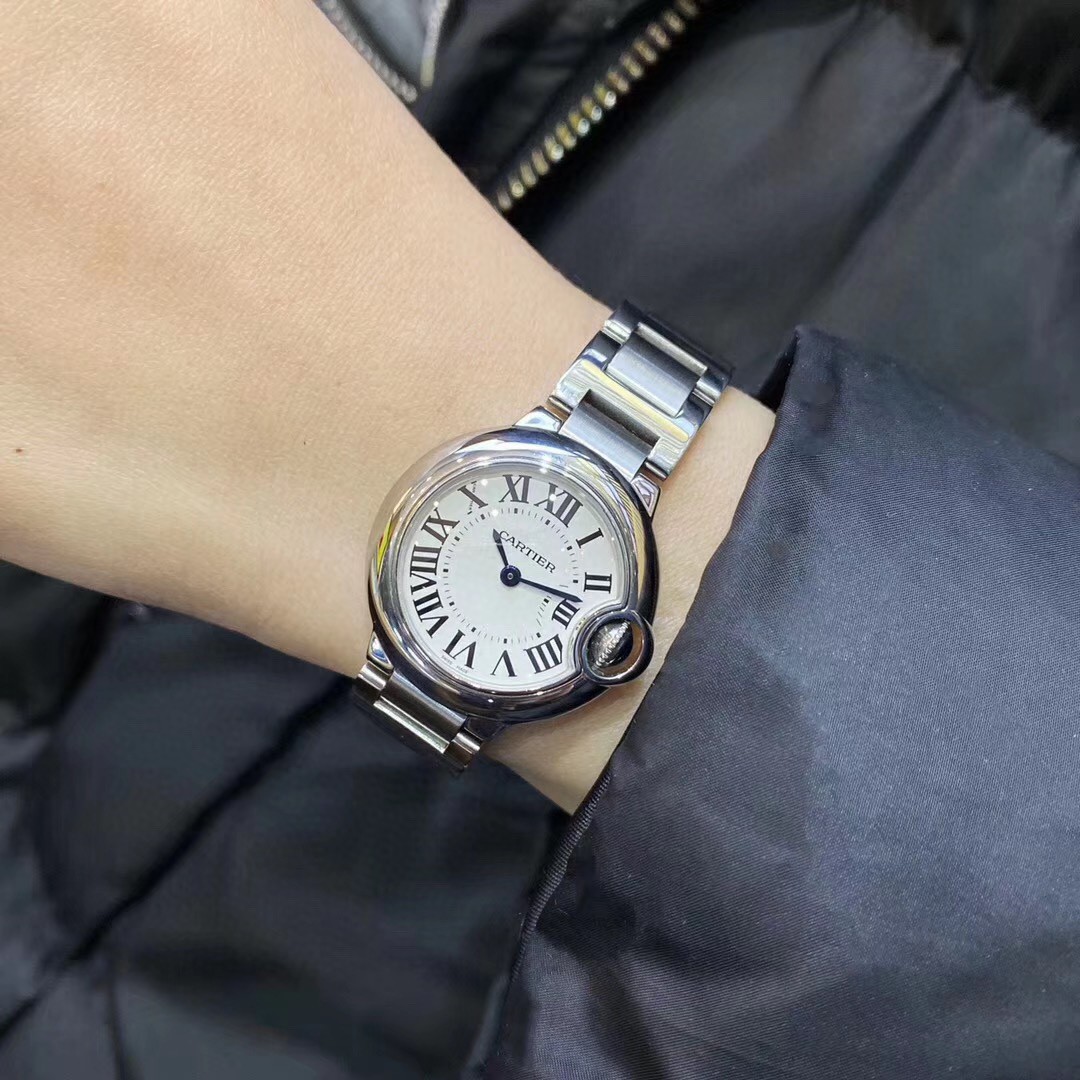 Cartier 卡地亚蓝气球系列33尺寸间金和28尺寸
