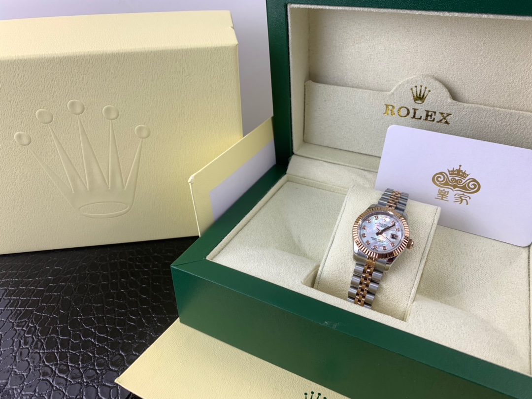 Rolex 皇家 劳力士日志系列女款贝壳面腕表