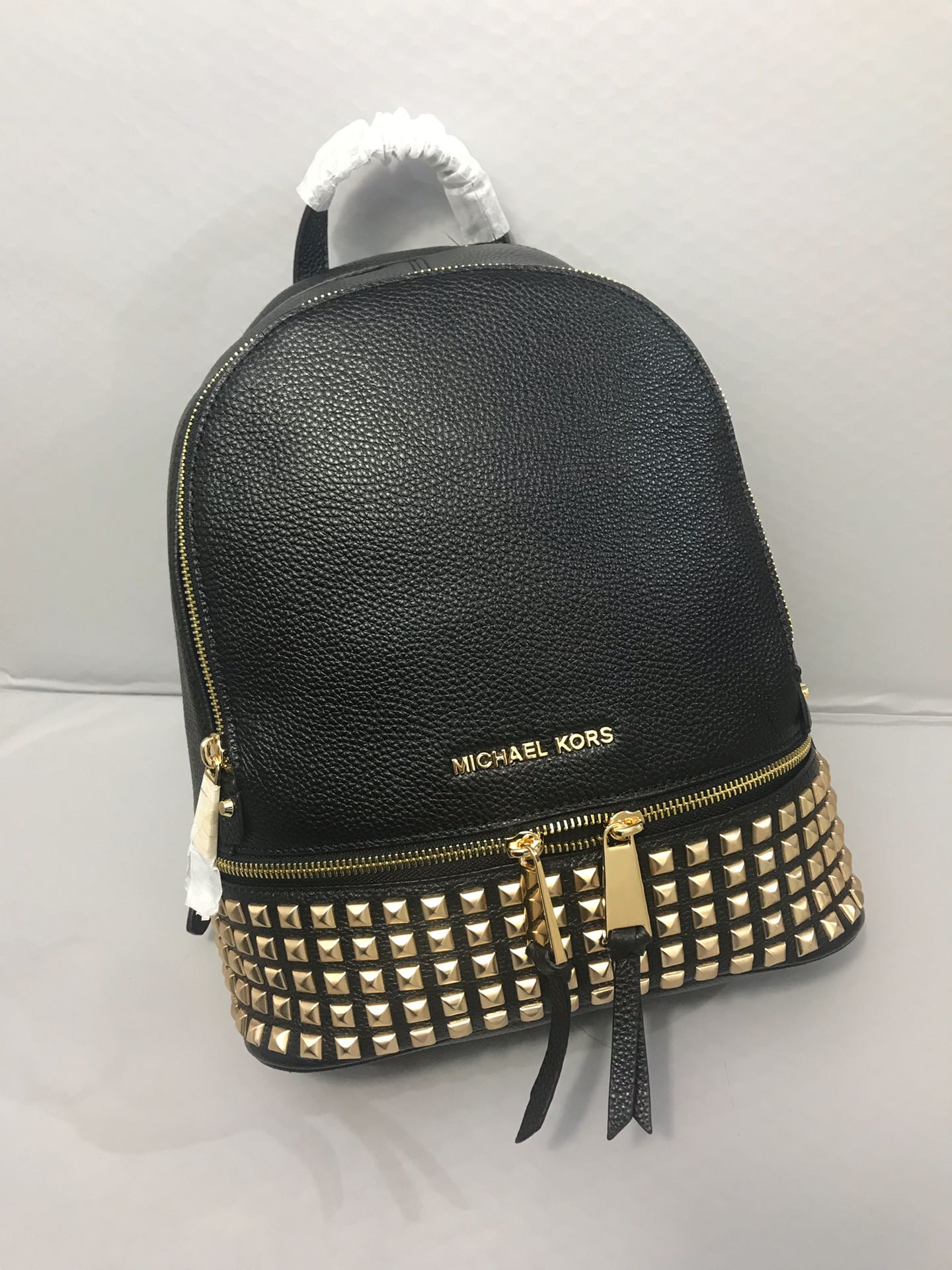 Michael Kors Mk纯原 大号双肩背包2拼皮，荔枝纹软牛皮，手感超柔软 配 防尘袋