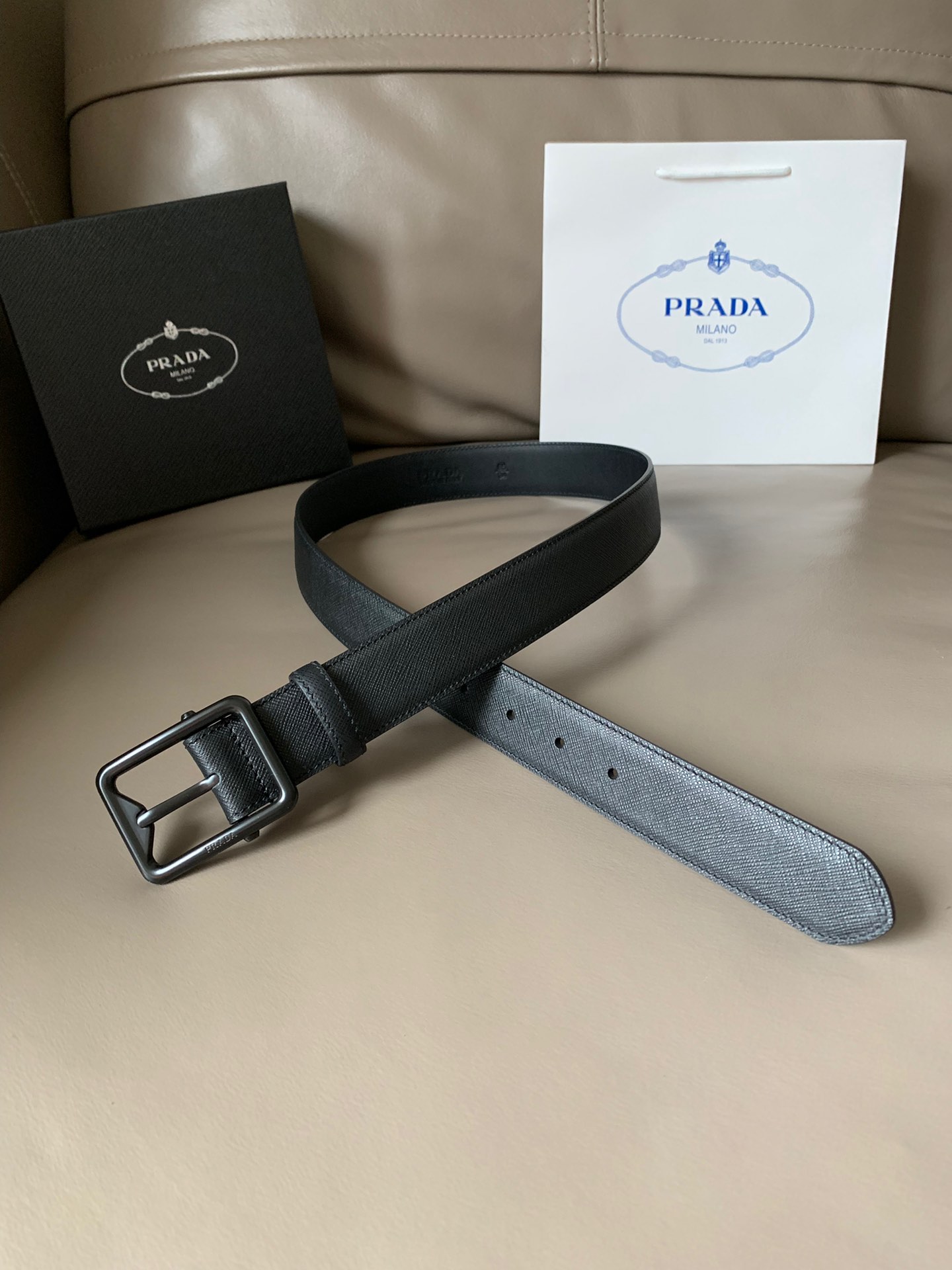 [Prada Belts]PRADA Prada counter similar men