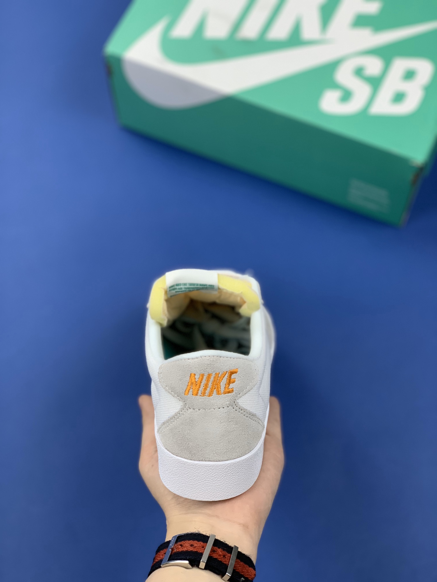 140  公司级 耐克 Nike SB ZOOM BRUIN EDGE“小勾”SB休闲时尚滑板鞋 CD5036-100