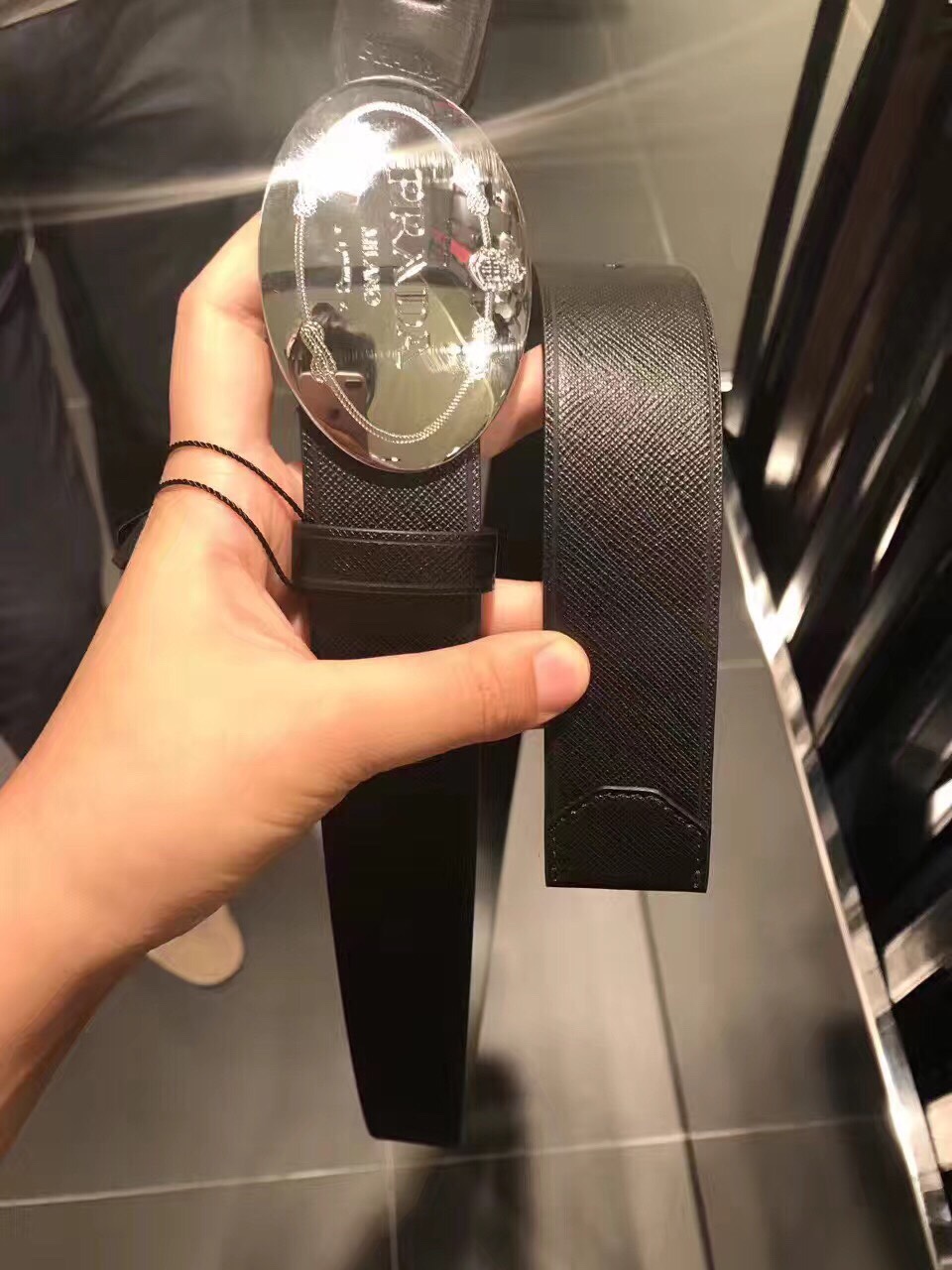 RADA普拉达专柜同款男士休闲腰带宽