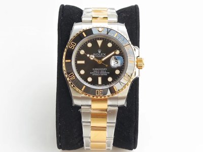 Rolex Submariner Watch Black Blue Platinum White Polishing 2836 Movement