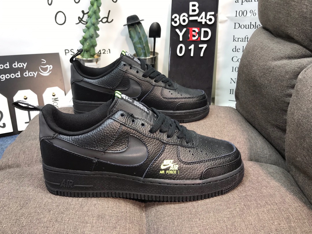 Nike 耐克 Air Force 1 LV8 2 空军 透明Logo 情侣时尚板鞋YED017
