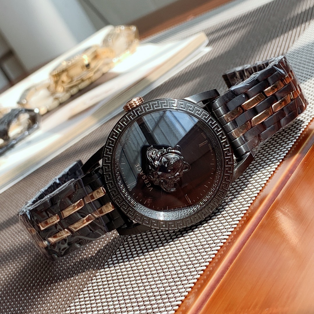 范思哲 Versace 高定经典皮革女包手袋 #DE518590 5