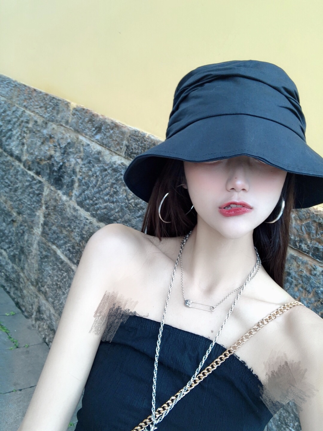 Chrome Hearts 克罗心女神别针锁骨链