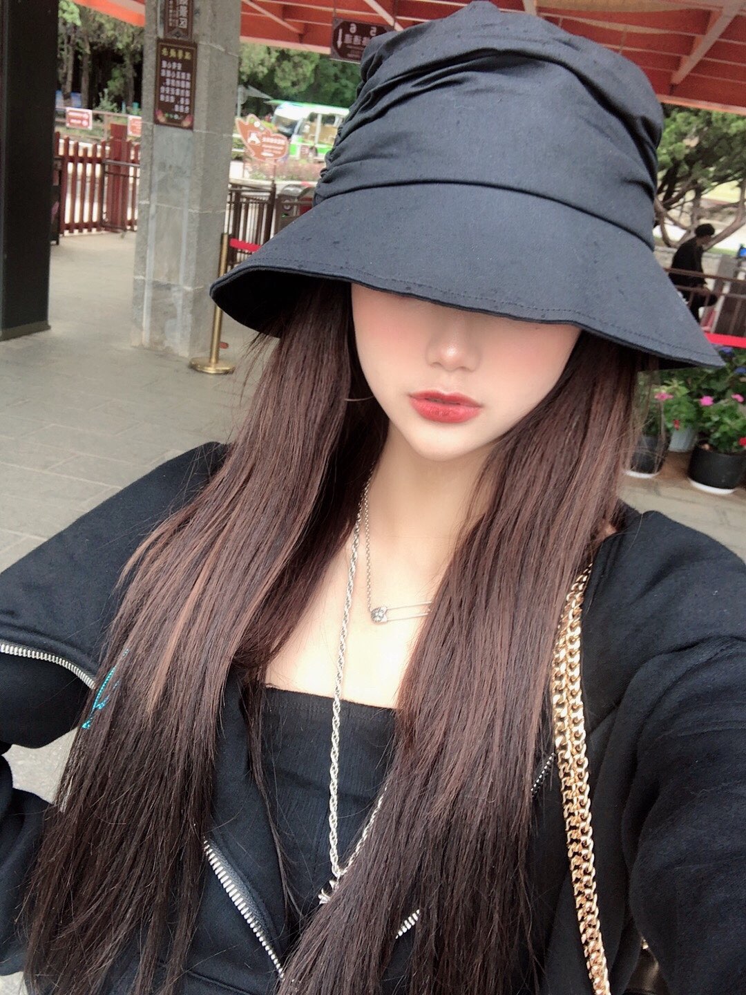 Chrome Hearts 克罗心女神别针锁骨链
