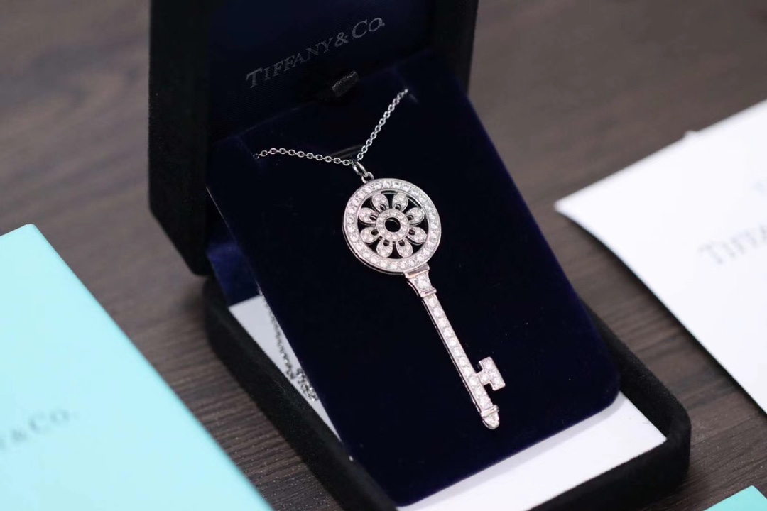 Tiffany & Co. Tiffany&Co. key 大号太阳花钥匙项链