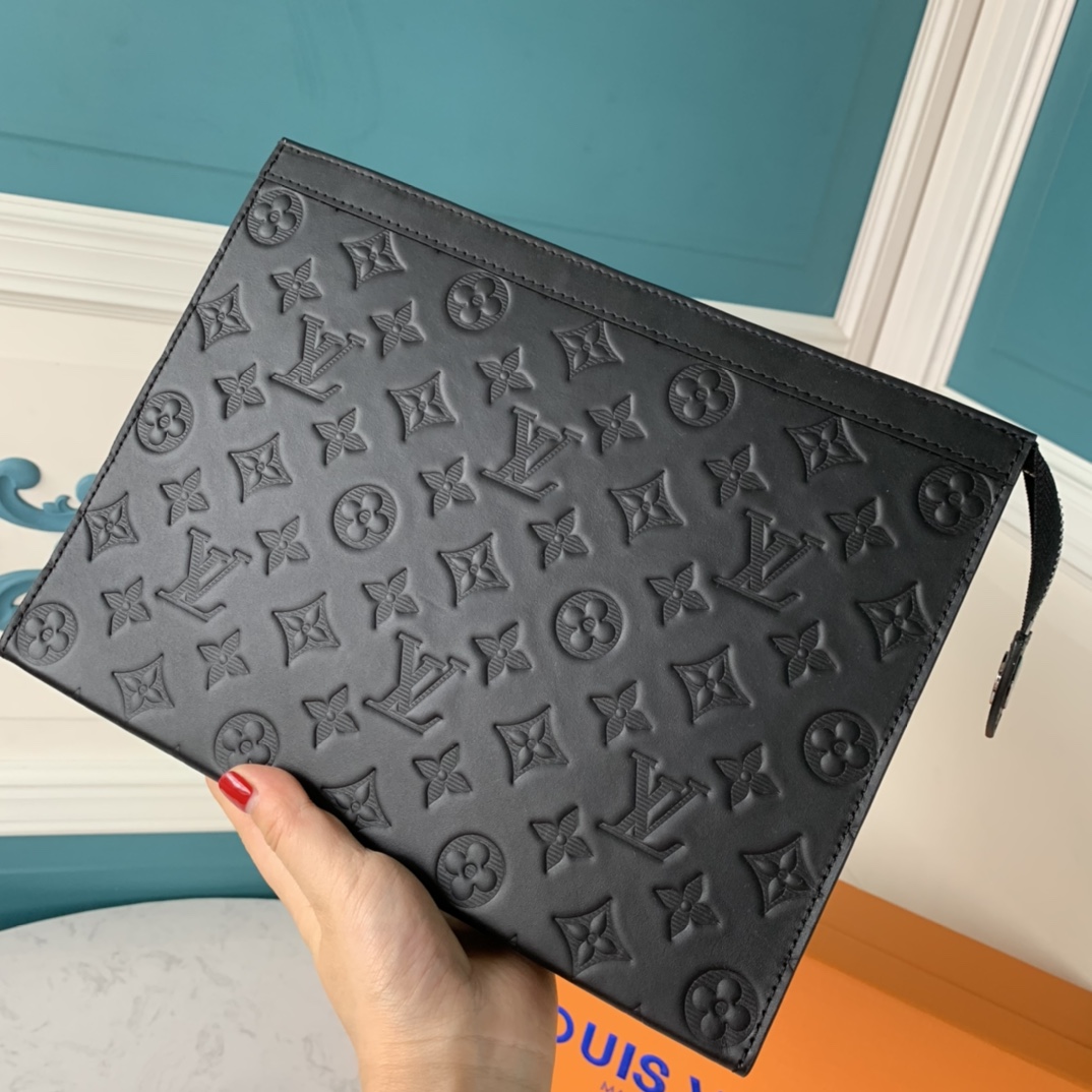 this Danube city bag is crafted from Monogram Shadow calfskin - Bag 9
