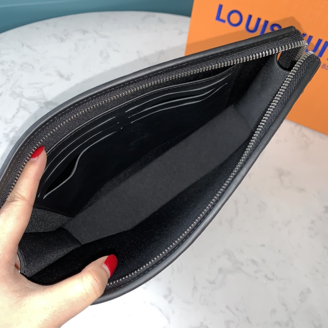 this Danube city bag is crafted from Monogram Shadow calfskin - Bag 7