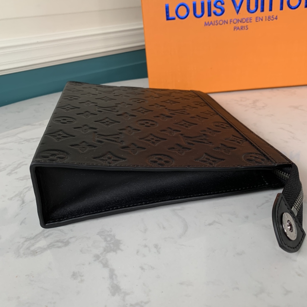 this Danube city bag is crafted from Monogram Shadow calfskin - Bag 3
