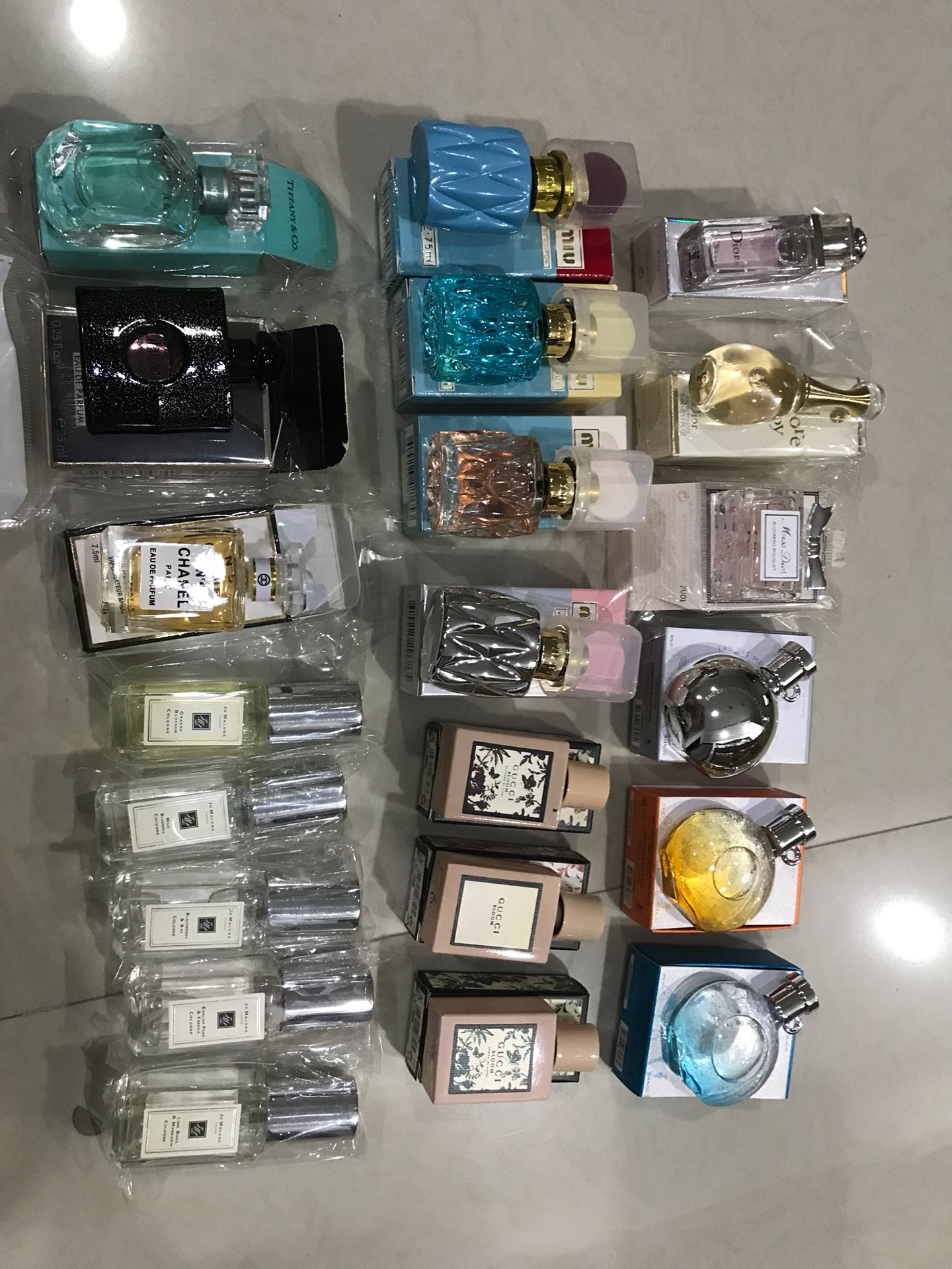 Luxury Miniature Perfume Collection: Dior, Chanel, Gucci, YSL, and More