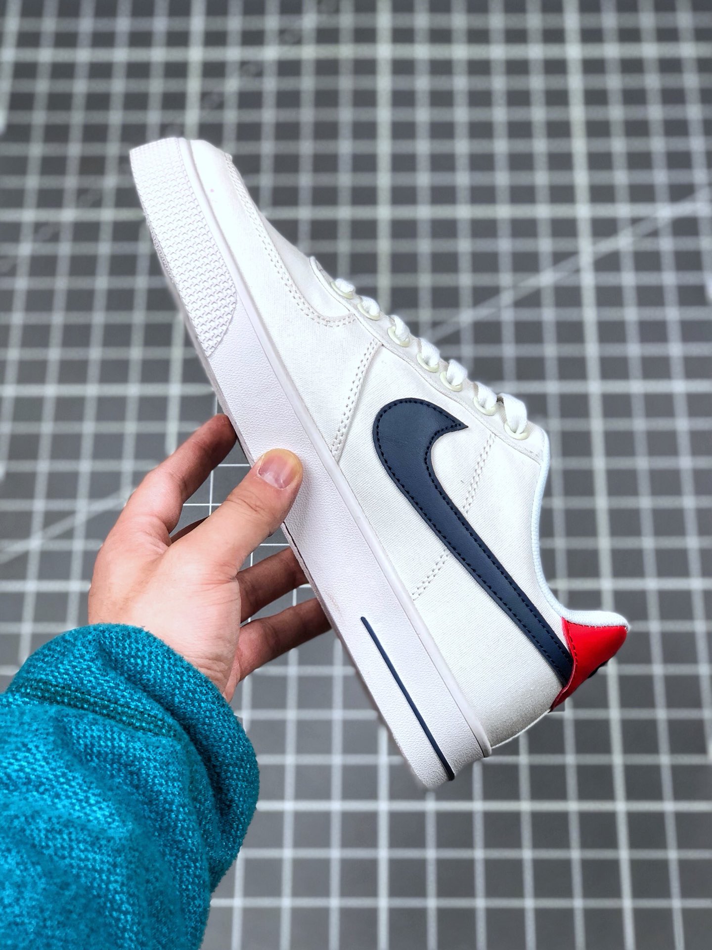 110 真标半码 耐克/Nike Air Force 1 空军一号 简版空军 帆布内置气垫 低帮板鞋