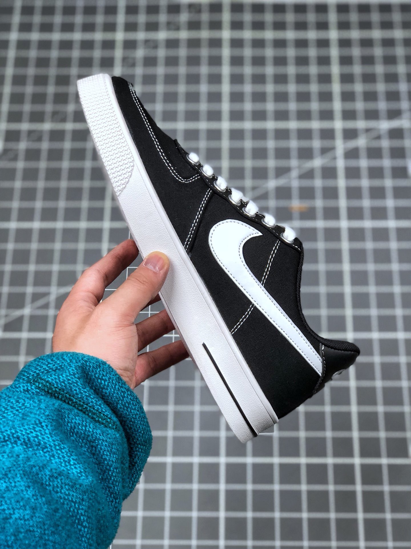 110 真标半码 耐克/Nike Air Force 1 空军一号 简版空军 帆布内置气垫 低帮板鞋