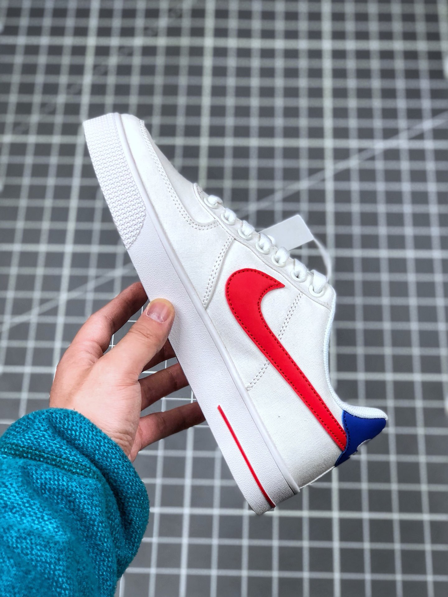 110 真标半码 耐克/Nike Air Force 1 空军一号 简版空军 帆布内置气垫 低帮板鞋