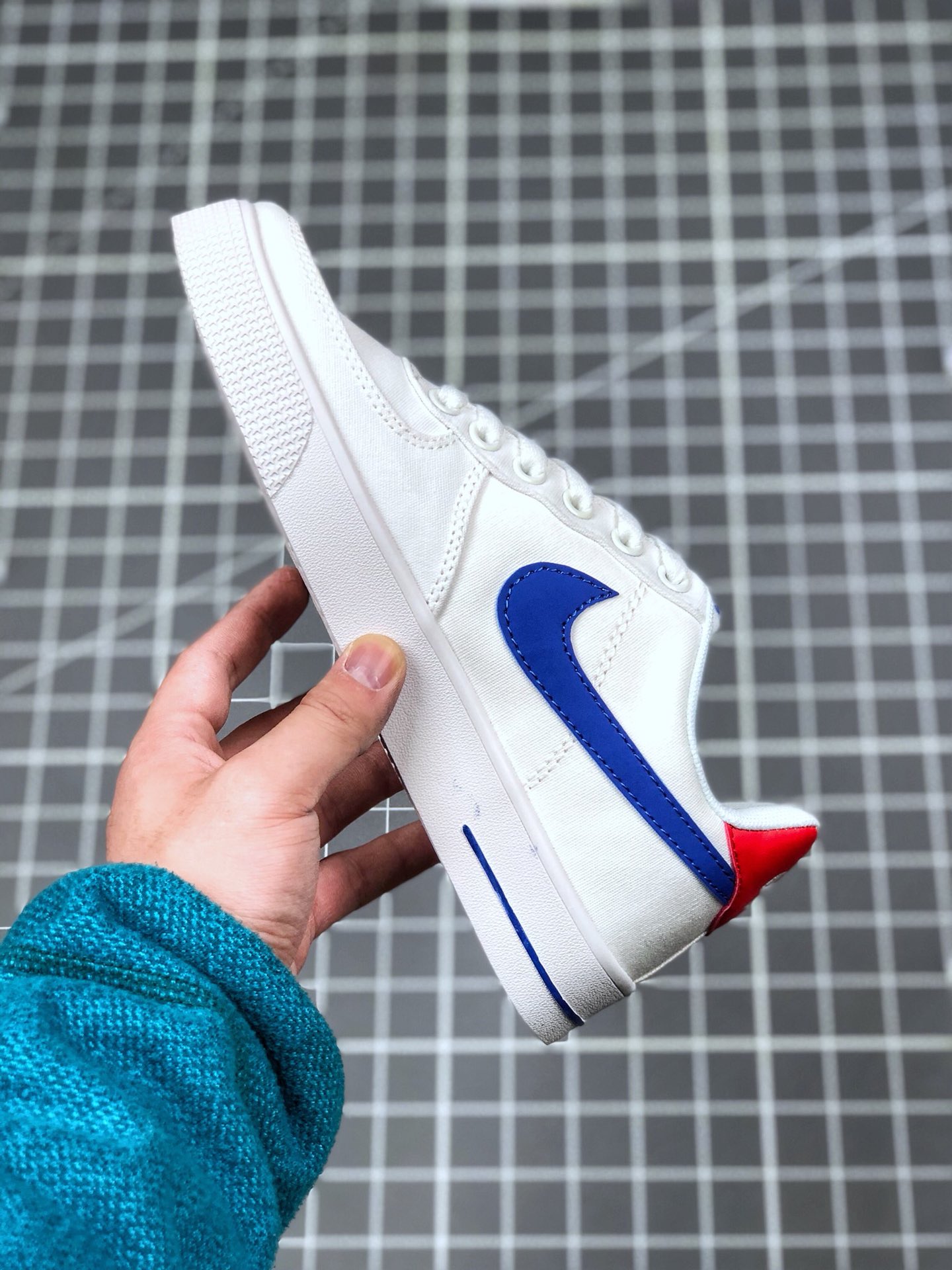 110 真标半码 耐克/Nike Air Force 1 空军一号 简版空军 帆布内置气垫 低帮板鞋