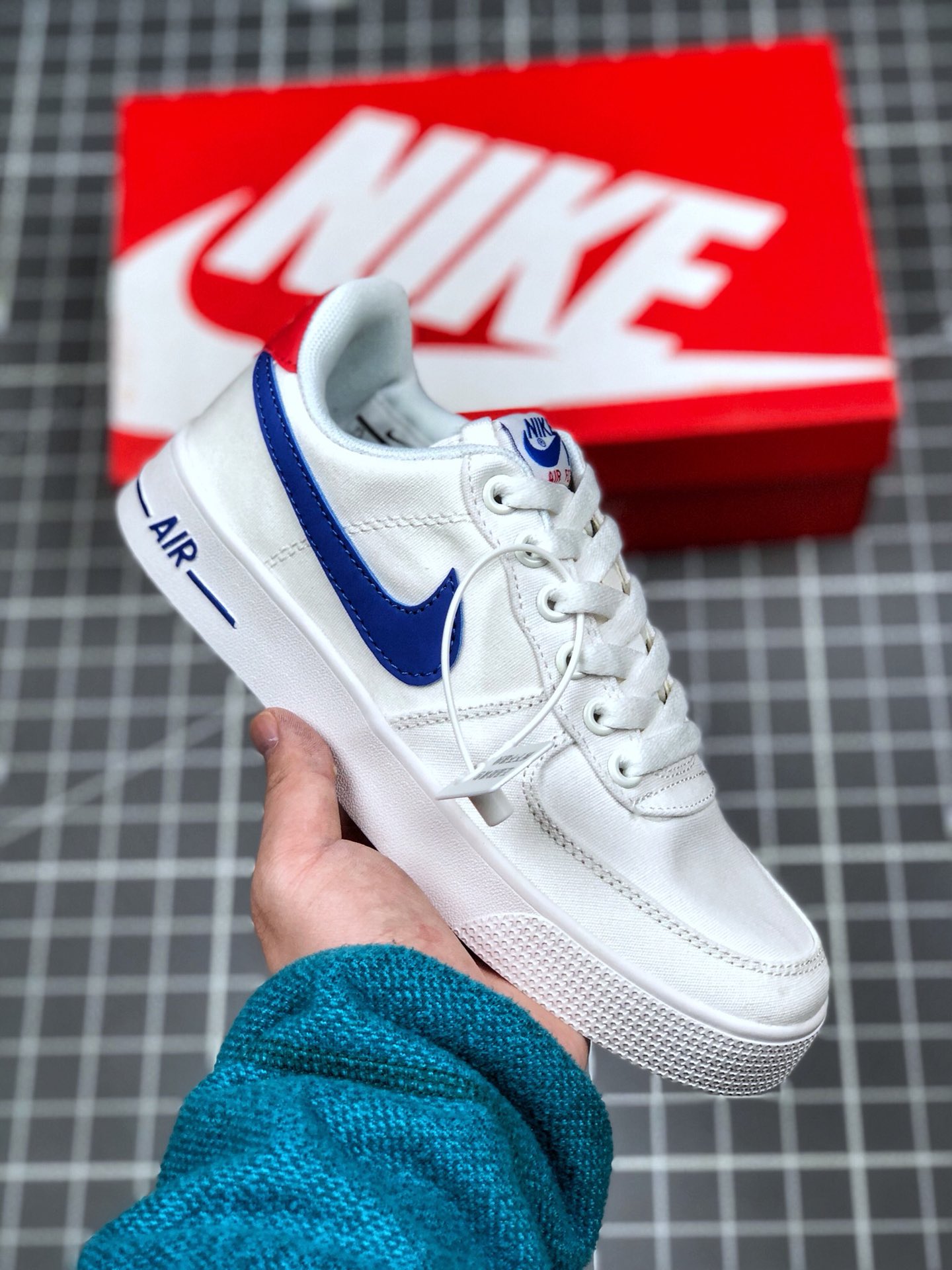 110  真标半码 耐克/Nike Air Force 1 空军一号 简版空军 帆布内置气垫 低帮板鞋 630939
