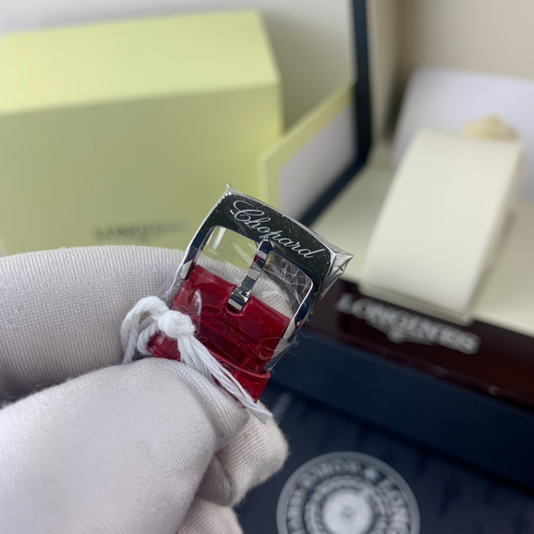 Chopard 皇家 萧邦快乐钻爱心石英手表