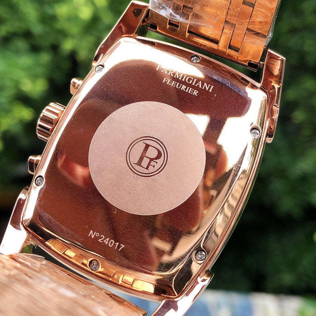 “Palmer Johnny-PARMlGlanl Precision Men’s Watch: Multi-Purpose 6-Pin Design, 316 Steel, Crystal Lens” - 图片 9