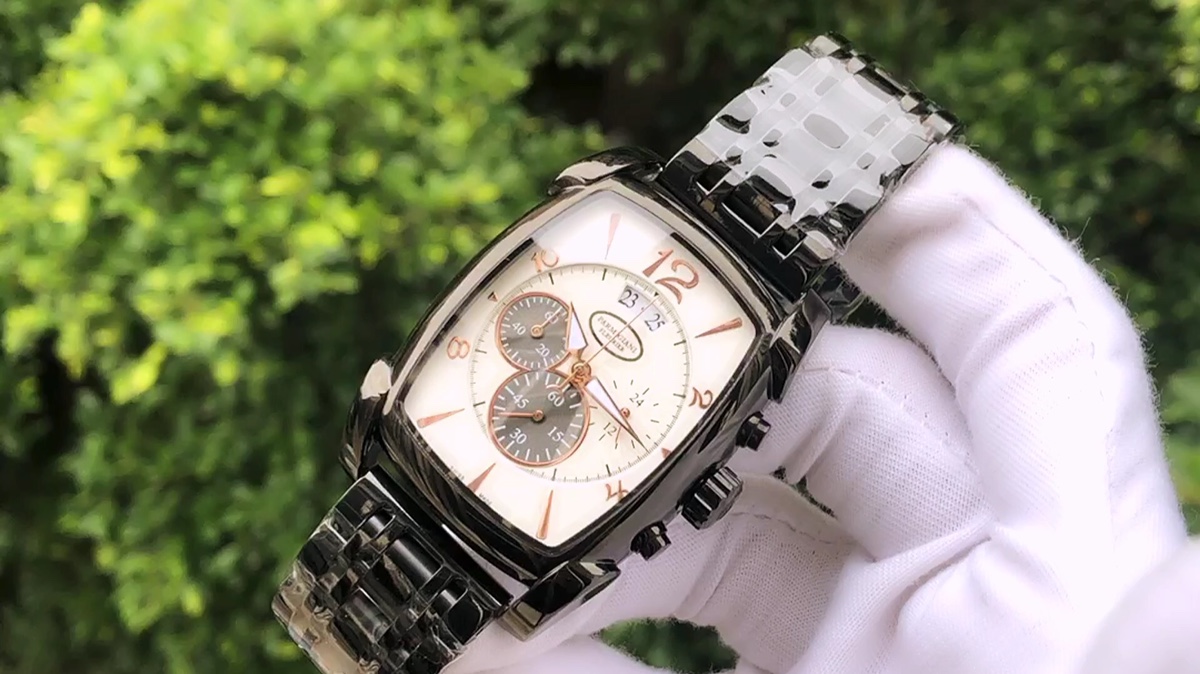 Palma Johnny-PARMlGlanl Precision Men’s Watch: Multi-Purpose Design with 12-Digit Calendar