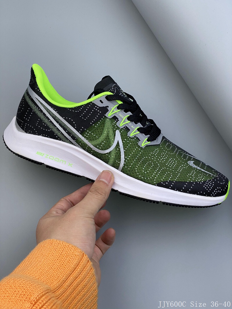 Nike Zoom Pegasus 36 耐克登月36代 双勾标 针织面透气户外时尚跑步鞋JJY600C