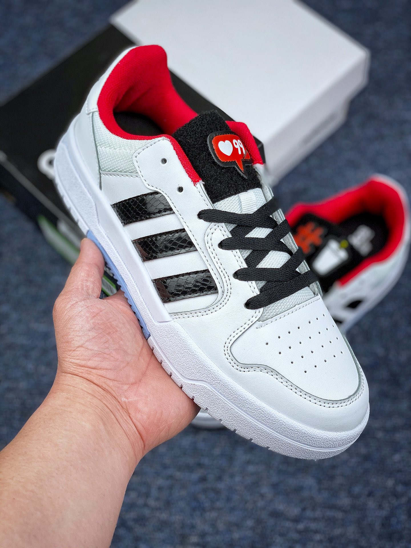 120 阿迪达斯 Adidas ENTRAP NEO 2020春季鼠年纪念款情侣休闲鞋板鞋