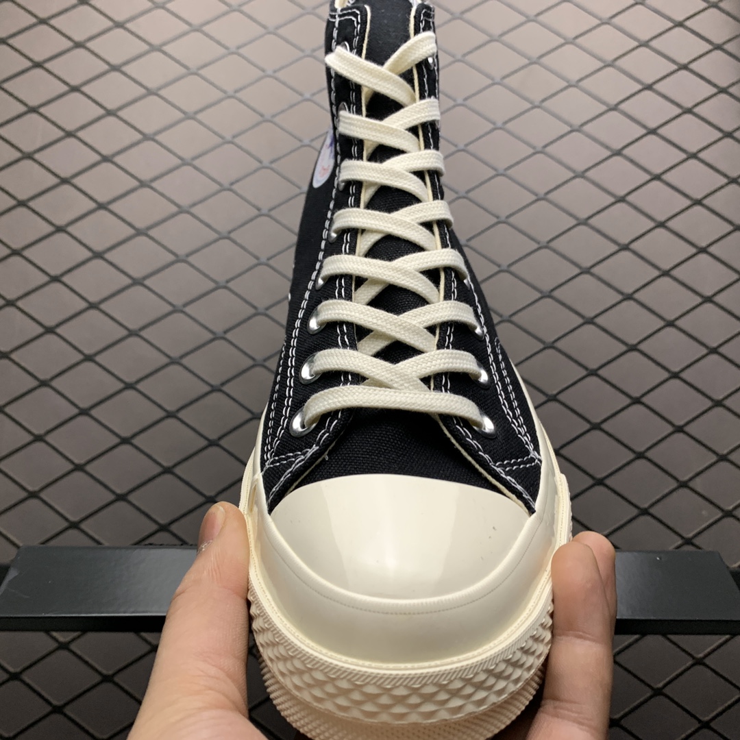 150 CDG x Converse 匡威 川久保玲CDG PLAY联名款新配色 高帮帆布休闲板鞋