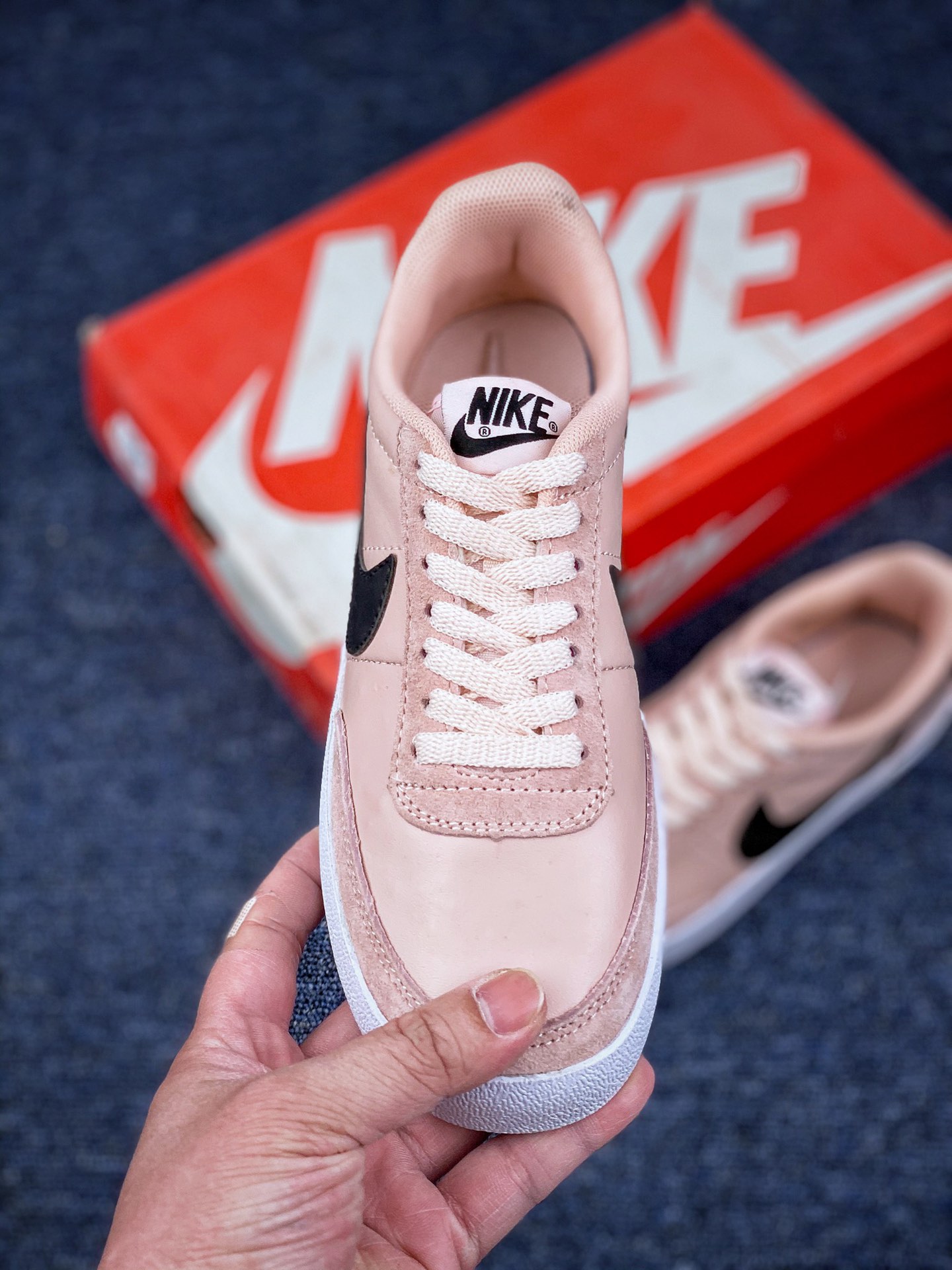 130 耐克J.Crew x Nike Killshot II Leather 爆款联名输出 渠道原装订单 采用米白色皮革制作鞋身