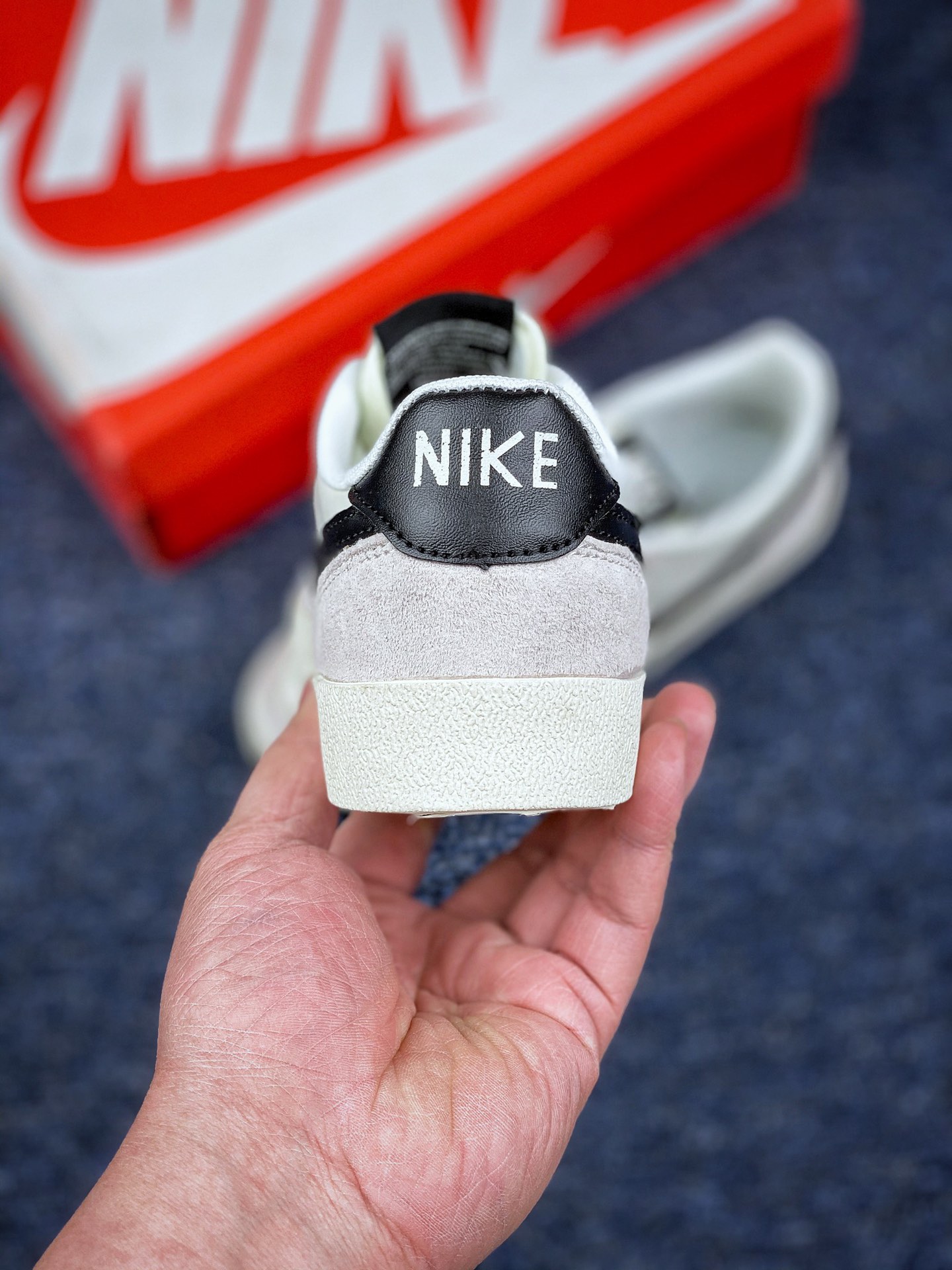 130 耐克J.Crew x Nike Killshot II Leather 爆款联名输出 渠道原装订单 采用米白色皮革制作鞋身