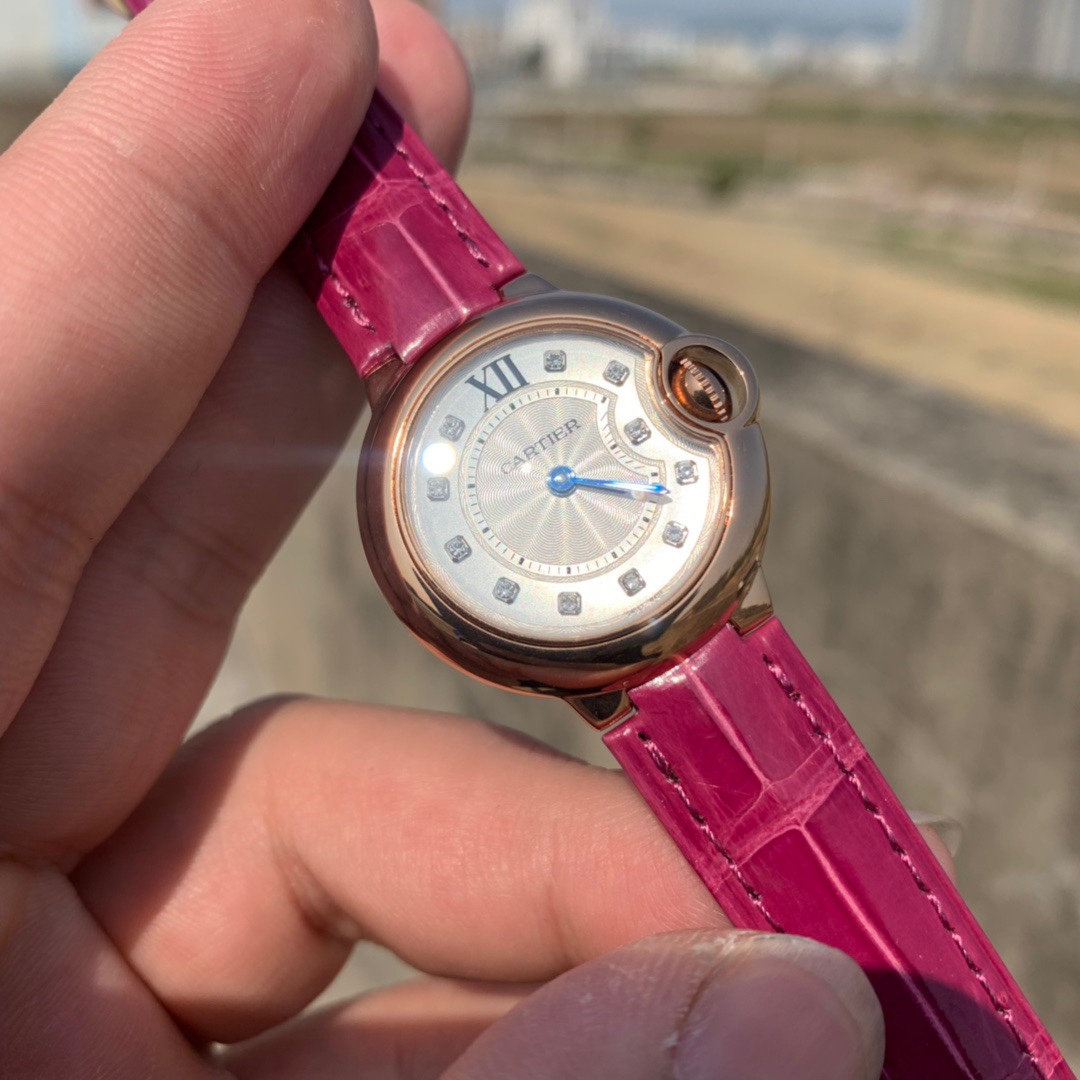 Cartier 皇家 卡地亚蓝气球系列28尺寸腕表