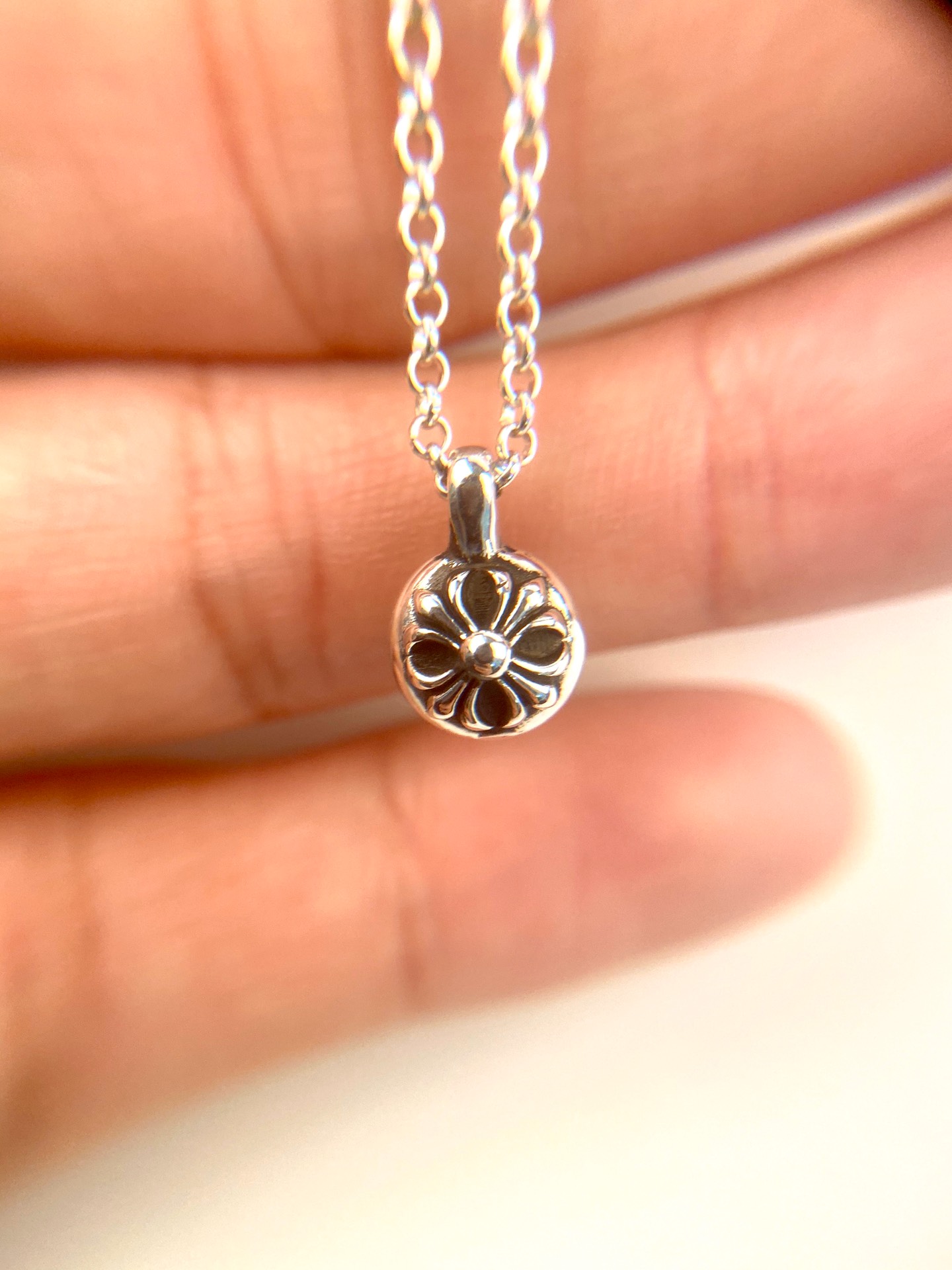 Chrome Hearts chromehearts 克罗心项链夏天超火的图标款锁骨链