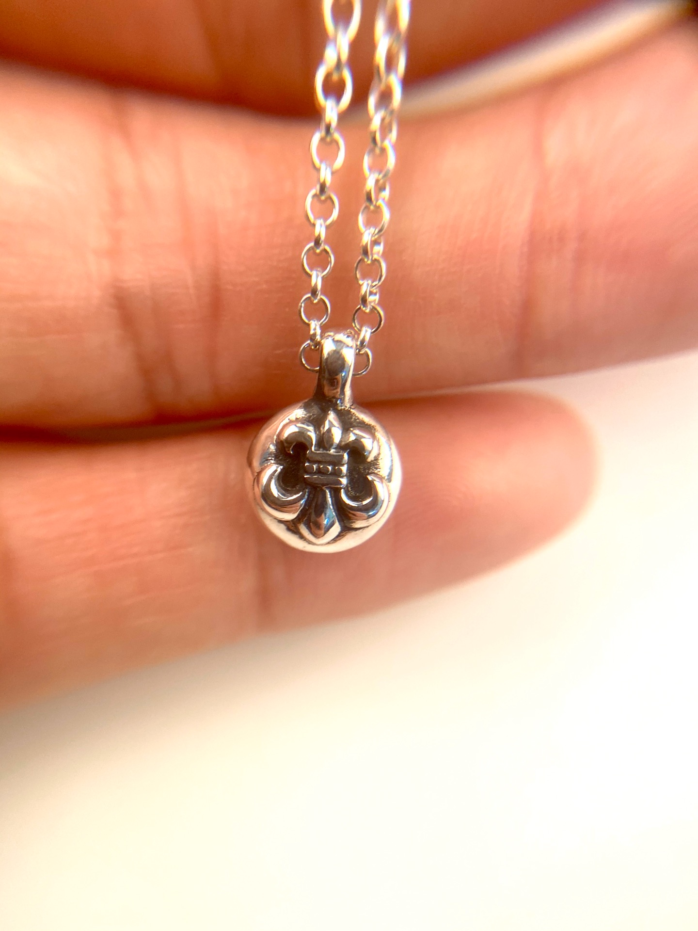 Chrome Hearts chromehearts 克罗心项链夏天超火的图标款锁骨链