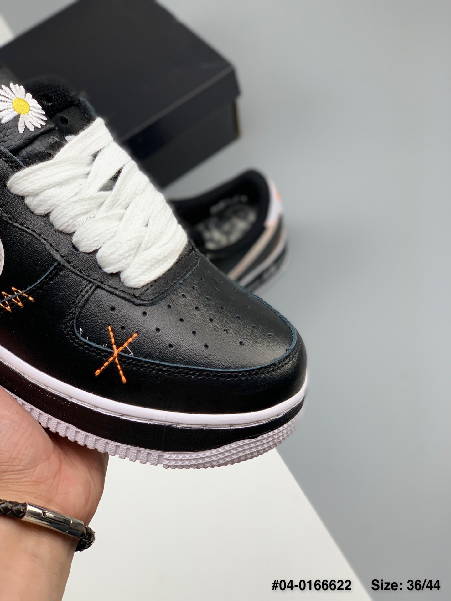 120 耐克Nike AIR FORCE 1 '07 PARANOISE“黑猪八”空军一号低帮休闲板鞋