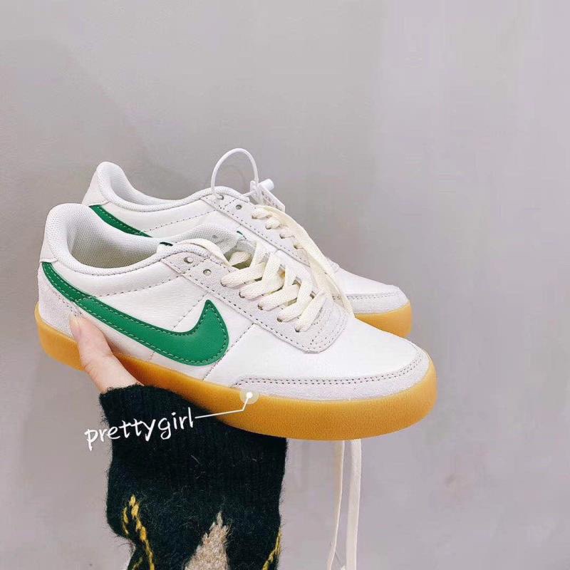 130 J.Crew x Nike 联名 Killshot II Leather  采用米白色皮革制作鞋身 432997-107