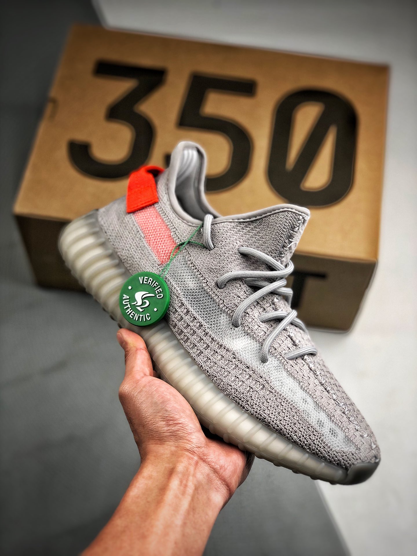 Apoyo a pagar contra reembolso S2 canal especial edición exclusiva pura original versión de verificación Yeezy 350V2 "T…
