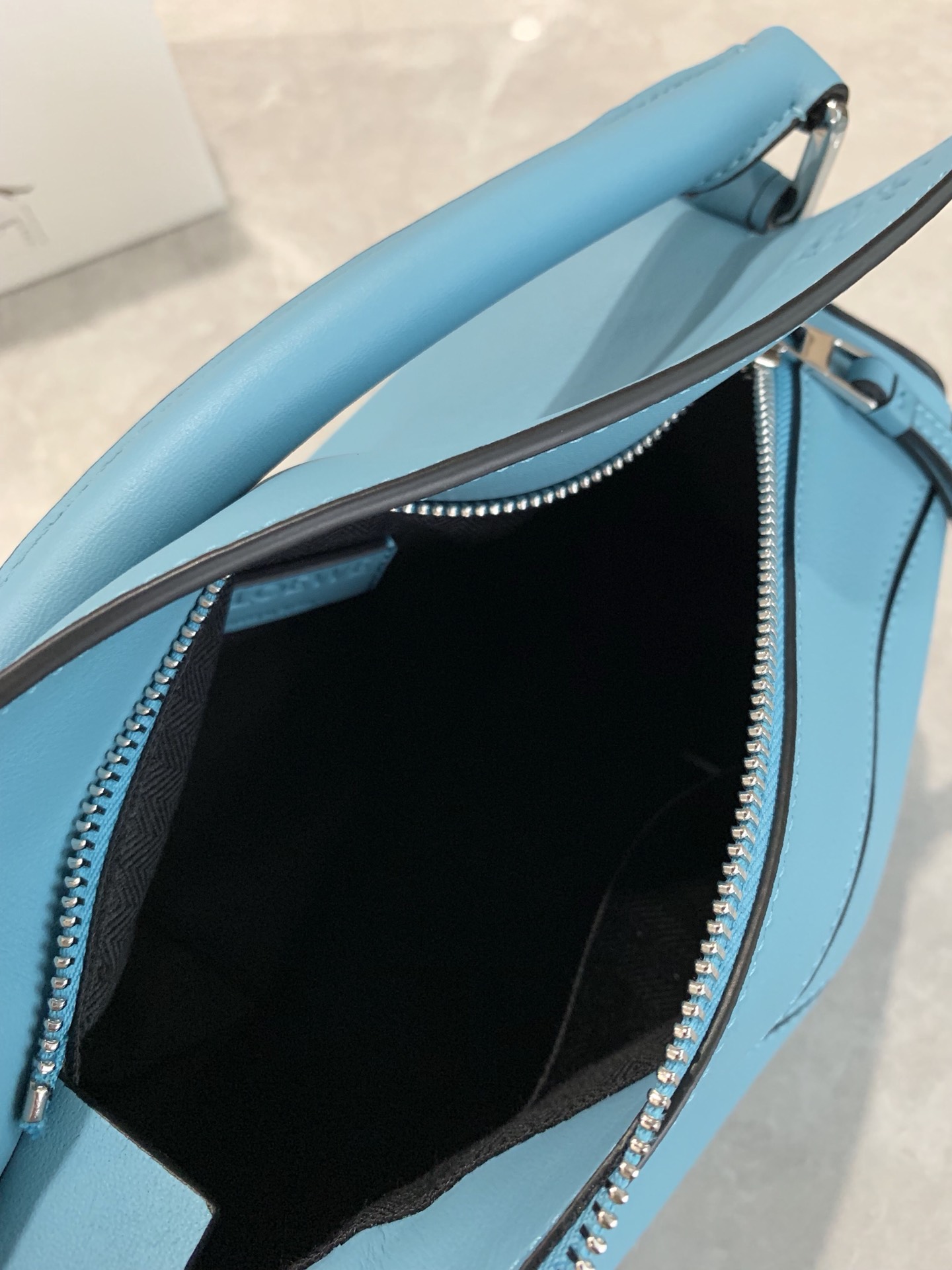 LOEWE罗意威 Puzzle bag 小号几何包 0189河蓝24CM