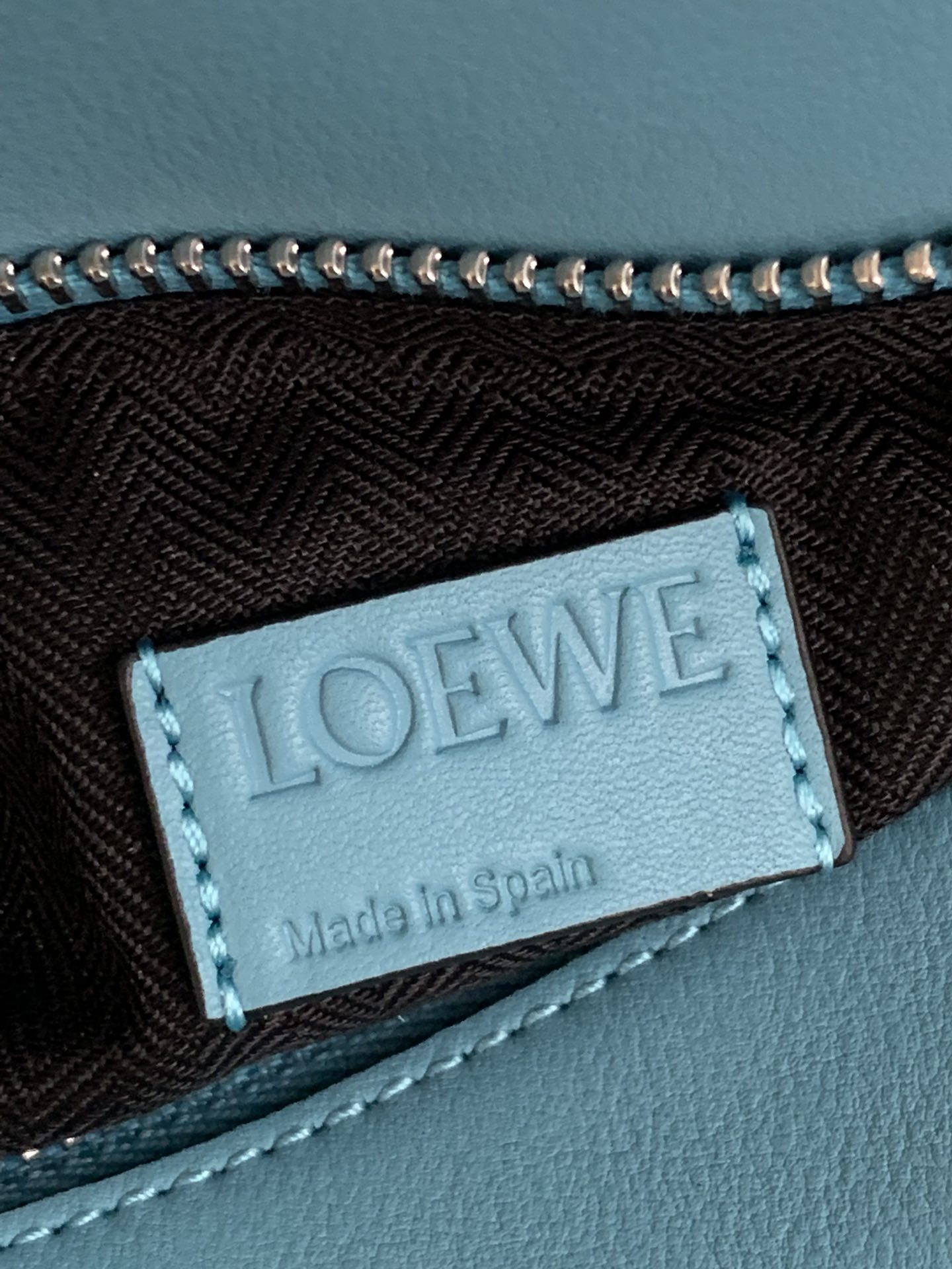 LOEWE罗意威 Puzzle bag 小号几何包 0189河蓝24CM