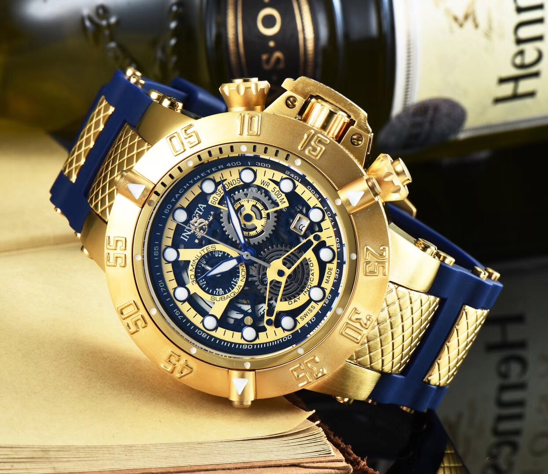 Invicta Invertiatic Men’s Watch: Unique Design, Premium Quality, Imported Movement, Super-Silent Mineral Mirrors - 图片 2
