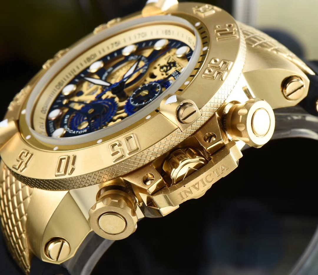 Invicta Invertiatic Men’s Watch: Unique Design, Premium Quality, Imported Movement, Super-Silent Mineral Mirrors - 图片 6