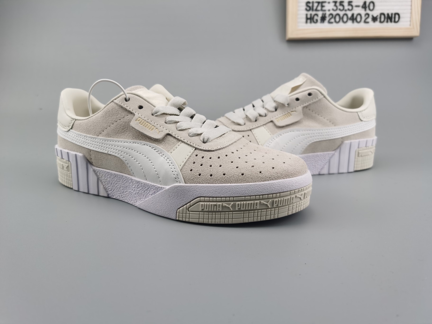 🈴️ ❗️主图集合图❗️
♨️价格：110
♨️码数：👉 如图所示👈 
♨️编码；HC#200402¥DND
♨️简介：真标Puma Suede Plarfotm Gold  彪马 三明治厚底 复古网球风松糕百搭 皮革板鞋#X80A0E
SWSIZE：35.5 36 36.5 37 38 38.5 39 40
#200401BF