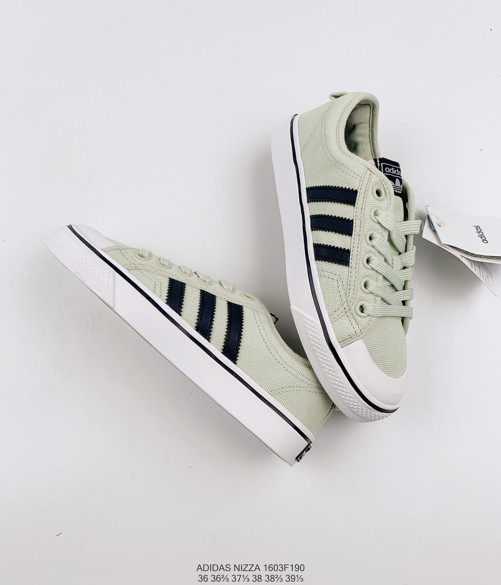 85 跑量款 Adidas Nizza阿迪达斯三叶草 男女经典帆布运动