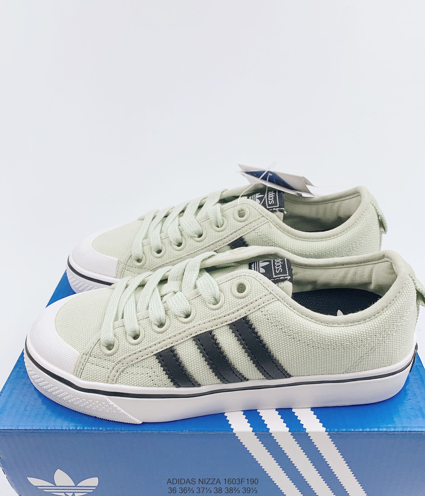 85 跑量款 Adidas Nizza阿迪达斯三叶草 男女经典帆布运动