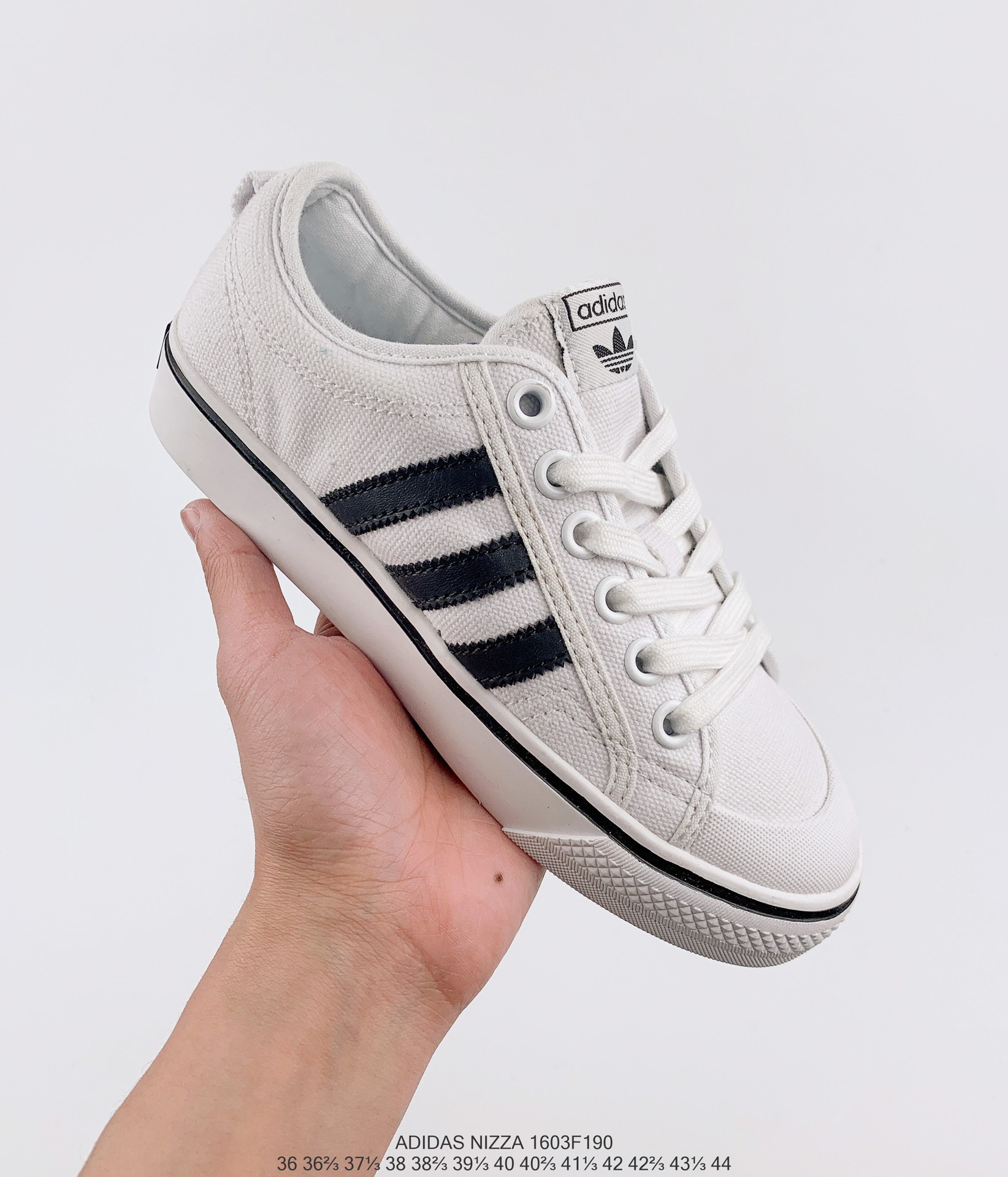 85 跑量款 Adidas Nizza阿迪达斯三叶草 男女经典帆布运动